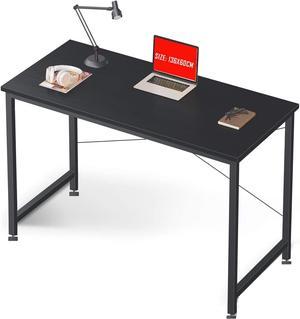 Duramex (TM) Study Computer Desk Table 53.5 inches 136cm Long 24" 60cm Wide Large Table Workstation for Home Office, Black