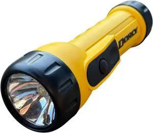 Heavy Duty Worklight Flashlight with Batteries 41-2350  Yellow