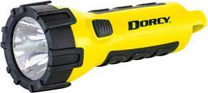 150 Lumen Floating Water Resistant LED Flashlight with Carabineer Clip Yellow (41-2510)