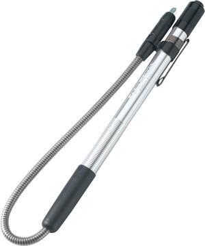 Streamlight 65616 Stylus Reach Pen Light with Flexible 7-Inch Extension Cable, Silver with Blue LED