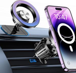Kaistyle for Magsafe Car Mount20 Strong MagnetsMagnetic Phone Holder for Car Phone Holder Mount Dash360°Cell Phone Holders for Your Car Accessories for Women Men iPhone 16 Pro Max 15 14 13 12 Plus