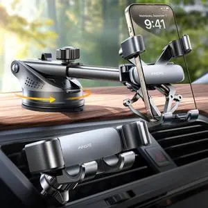 Phone Mount for Car 3-1 Gravity Car Phone Holder Mount for Car Dashboard Windshield Air Vent Cell Phone Holder Car for iPhone 15 Pro Max 14 13 12 & All Phones