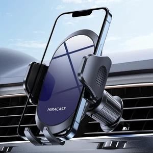 Miracase Phone Holders for Your Car with Newest Metal Hook Clip, Air Vent Cell Phone Car Mount, Hands Free Universal Automobile Cradle Fit for iPhone Android and All Smartphones, Blue Miracase Phone Holders for Your Car with Newest Metal Hook Clip, Air Vent Cell Phone Car Mount, Hands Free Universal Automobile Cradle Fit for iPhone Android and All Smartphones, Blue