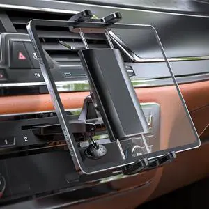 CD Slot Car Tablet Mount for 4-13in iPad & Phone, Kolasels Universal CD Player Tablet Holder with 360 Rotation for iPad Pro 12.9 11 10.5 9.7, iPad Air Mini 5 4 3 2 1, Samsung Galaxy Tabs, iPhone etc