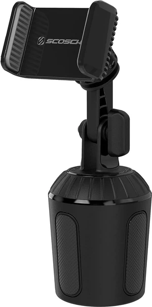 Scosche UHCUP2M-SP1 Universal Cup Phone Holder Mount with Adjustable Arms and Adjustable Base, Expands to Fit Cupholder, 360 Degree View Rotation Scosche UHCUP2M-SP1 Universal Cup Phone Holder Mount with Adjustable Arms and Adjustable Base, Expands to Fit Cupholder, 360 Degree View Rotation