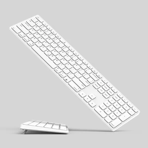 Wireless Keyboard for Apple Mac OS Devices- Foldable Kickstand for Comfortable Typing, Lasting Working 120 Days Rechargeable Bluetooth Keyboard with Numeric Keypad for iMac/Mac mini/MacBook Pro/Air Wireless Keyboard for Apple Mac OS Devices- Foldable Kickstand for Comfortable Typing, Lasting Working 120 Days Rechargeable Bluetooth Keyboard with Numeric Keypad for iMac/Mac mini/MacBook Pro/Air