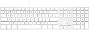 MATIAS ALUMINUM KEYBOARD FOR MAC - SILVER MATIAS ALUMINUM KEYBOARD FOR MAC - SILVER