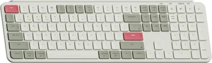 Keychron B6 Pro Ultra-Thin Wireless Keyboard - 1200H Battery, Tri-Mode (2.4G/Bluetooth 5.2/USB-C), Programmable Keys, Full Size with Num Pad for Mac/Windows/Linux (Retro Red) Keychron B6 Pro Ultra-Thin Wireless Keyboard - 1200H Battery, Tri-Mode (2.4G/Bluetooth 5.2/USB-C), Programmable Keys, Full Size with Num Pad for Mac/Windows/Linux (Retro Red)
