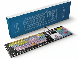 KB Covers Pro Tools Shortcut Backlit Aluminum Keyboard for Mac 150+ Color-Coded Audio Editing Keys, US Layout, USB Wired, Compatible with macOS Desktop & Laptop KB Covers Pro Tools Shortcut Backlit Aluminum Keyboard for Mac 150+ Color-Coded Audio Editing Keys, US Layout, USB Wired, Compatible with macOS Desktop & Laptop