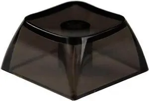 Blank Crystal Transparent Black Keycaps PC Material 1U XDA Profile Keycap for MX switches Mechanical Keyboard Backlit (XDA Transparent Black, 100pcs) Blank Crystal Transparent Black Keycaps PC Material 1U XDA Profile Keycap for MX switches Mechanical Keyboard Backlit (XDA Transparent Black, 100pcs)