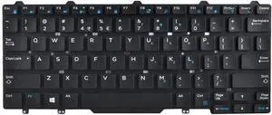 US Replacement Keyboard for Dell Latitude E5450 E5470 E7450 E7470 7480 7490 5480 5488 3340 3350 Laptop No Frame, No Pointer, No Backlight US Replacement Keyboard for Dell Latitude E5450 E5470 E7450 E7470 7480 7490 5480 5488 3340 3350 Laptop No Frame, No Pointer, No Backlight