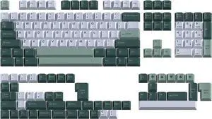 163 Keys Green Doubleshot Keycaps Cherry Profile Botanical Keycaps Set | Fit for 61/64/87/104/108 Cherry Mx Switches Mechanical Keyboard 163 Keys Green Doubleshot Keycaps Cherry Profile Botanical Keycaps Set | Fit for 61/64/87/104/108 Cherry Mx Switches Mechanical Keyboard