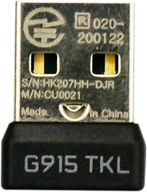 BestParts New USB Dongle Keyboard Receiver Adapter Replacement for G913 G915 TKL Wireless Mechanical Gaming Keyboard fits for G815 G813 TKL (Black) BestParts New USB Dongle Keyboard Receiver Adapter Replacement for G913 G915 TKL Wireless Mechanical Gaming Keyboard fits for G815 G813 TKL (Black)
