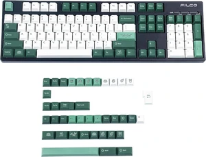 144 Keys Botanical Cherry Profile PBT Dye Sub Keycaps for MX Mechanical Keyboard GMMK Filco Ducky 104 TKL GK61 KBD75 96 GK64 68 (144 Key Botanical) 144 Keys Botanical Cherry Profile PBT Dye Sub Keycaps for MX Mechanical Keyboard GMMK Filco Ducky 104 TKL GK61 KBD75 96 GK64 68 (144 Key Botanical)