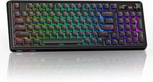 wegear PIXIU 98 Mechanical Gaming Keyboard with Knob, Cherry MX2A Red Switches, 8K Hz Polling, Tri-Mode Gasket Key-Board for PC/Mac/Laptop, Hot Swappable, PBT, RGB Backlit, 95 Keys wegear PIXIU 98 Mechanical Gaming Keyboard with Knob, Cherry MX2A Red Switches, 8K Hz Polling, Tri-Mode Gasket Key-Board for PC/Mac/Laptop, Hot Swappable, PBT, RGB Backlit, 95 Keys