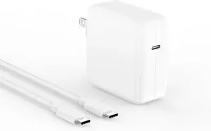 100W USB C Charger Compatible with MacBook Pro 16/15/14/13 inch (2016-2024), Air 15/13 inch (M1-M4, 2018-2025) Compact Laptop Power Adapter, 6.6FT USB-C Braided Cable 100W USB C Charger Compatible with MacBook Pro 16/15/14/13 inch (2016-2024), Air 15/13 inch (M1-M4, 2018-2025) Compact Laptop Power Adapter, 6.6FT USB-C Braided Cable