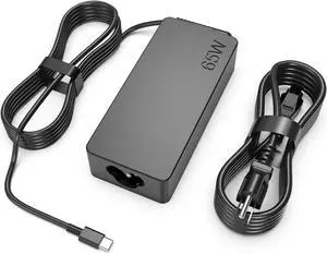 65W USB C Laptop Charger for Lenovo ThinkPad/Yoga/Chromebook Adapter Power 65W USB C Laptop Charger for Lenovo ThinkPad/Yoga/Chromebook Adapter Power