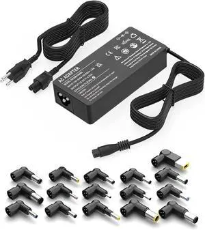 SZGUDULO 90W Universal AC Adapter Laptop Charger for Dell HP Acer 16 Tips SZGUDULO 90W Universal AC Adapter Laptop Charger for Dell HP Acer 16 Tips