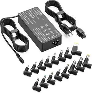 90W Universal Laptop Charger with 16 Tips for HP Dell Lenovo 90W Universal Laptop Charger with 16 Tips for HP Dell Lenovo