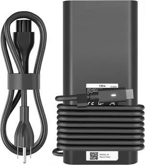 130W USB C Laptop Charger Compatible with Dell Precision 5570 5560 5550 5530 5760 5750 3560 Latitude 7410 7310 7210 9410 9510 5420 5520 5510 XPS 15 17 2in1 9575 9500 9700 Power Cord 130W USB C Laptop Charger Compatible with Dell Precision 5570 5560 5550 5530 5760 5750 3560 Latitude 7410 7310 7210 9410 9510 5420 5520 5510 XPS 15 17 2in1 9575 9500 9700 Power Cord