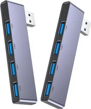USB Hub 2Pack, Fidioto 4-Port USB Hub(1 * 3.0 Hub, 3 * 2.0 Hub) USB Splitter USB Expander for Laptop, Xbox, Flash Drive, HDD, Console, Printer, Camera,Keyborad, Mouse USB Hub 2Pack, Fidioto 4-Port USB Hub(1 * 3.0 Hub, 3 * 2.0 Hub) USB Splitter USB Expander for Laptop, Xbox, Flash Drive, HDD, Console, Printer, Camera,Keyborad, Mouse