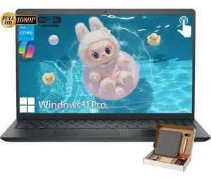 Dell Inspiron 15 Touchscreen Laptop, Intel i5-1334U (Up to 4.6GHz), 15.6" FHD Display, 32GB RAM, 1TB SSD, Windows 11 Pro, Copilot, WiFi6