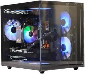 ENvinda GAMING PC Desktop AMD Ryzen 5 5500 3.6 GHz, NVIDIA RTX 3050 , 500 GB NVME SSD, 16GB DDR4 RGB RAM 3200, 550W PSU, Windows 11 Home 64-bit.