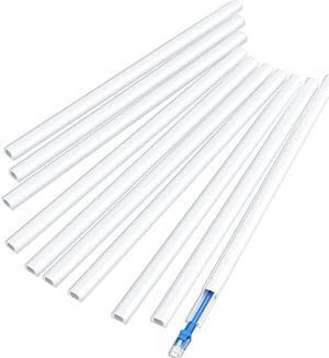 142'' Cord Hider for 1 Cord, Delamu Cord Cover Wall, Mini Size Cable Hider, PVC Wire Hider Covers for Cords, Paintable Cable Cover Raceway, Wall Cord Cable Concealer, 10x L14.2 W0.48 H0.3in, White