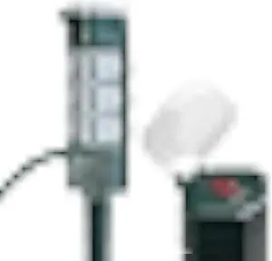 HBN Outdoor Power Strip Yard Stake with 6ft Extension Cord,Outside Multiple Plug Outlet with 6 Grounded Outlets,Weatherproof Extension Cord for Christmas Lights, Outdoor Lights,ETL Listed