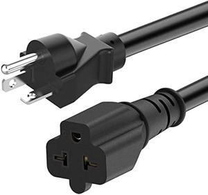 6-Ft 12AWG Nema 6-20P Extension Cord 20 Amp Nema 6-20 Heavy Duty Extension Cord 6Ft,Nema 6-20P to 6-15R/20R,6-20P to 5-20R 20AMP T-Blade Adapter-Cable, 250V 20A AC Extension Cord