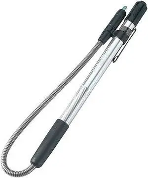 Streamlight 65616 Stylus Reach Pen Light with Flexible 7-Inch Extension Cable, Silver with Blue LED