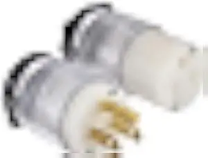 Miady Lighted Extension Cord Ends, 15 Amp 125 Volt NEMA 5-15, 2Pole 3Wire, Electric Plug Replacement, UL listed