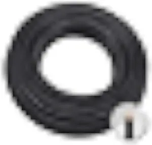 Extension Electrical Wire18/2 SPT-2 Bulk Lamp Cord, 300-Volt 18-Gauge, 100-feet Spool, Black,UL Listed