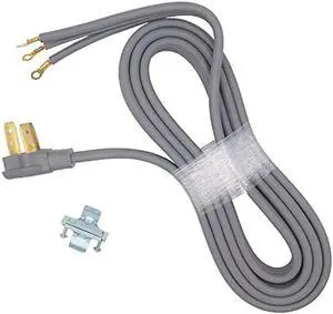 Supplying Demand 10 Foot Range Electrical Power Cord 3 Prong Wire 50 Amp 250 Volt