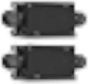 LemonBest 2pcs Waterproof Outdoor External 2 Way PG9 Electrical Junction Box Underground Cable Line Wires Power Cord Connector Protection