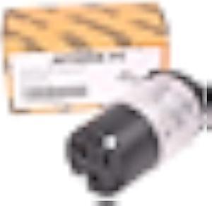 Journeyman-Pro 520CV-LIT Lighted 20 Amp 120-125 Volt, NEMA 5-20R, 2Pole 3Wire, Straight Blade, Female Plug Replacement Cord Connector Outlet, Commercial Grade PVC Power Indicating (Black LIT 1-Pack)