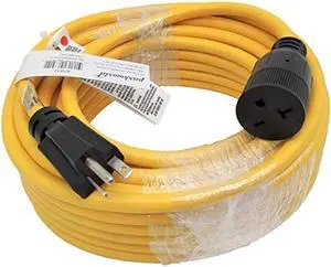 Parkworld NEMA 6-20 Extension Cord 6-20P to 6-20R (T Blade Female Also for 6-15R Adapter) 250V, 20A, 5000W UL Listed (50FT)