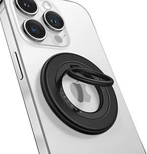 andobil Magnetic Phone Grip for Magsafe [Drop Protection] Strong Magnetic Finger Phone Ring Holder Compatible with Magsafe Accessories, iPhone 14 Plus 13 12, Pro, Pro Max, All Cell Phones, Black