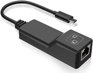 2.5GbE USB C to Ethernet Adapter NBASE-T NIC - USB 3.0 Type C 2.5/1 Gigabit/100 Mbps Multi Speed Network/ USB 3.1 Laptop to RJ45/LAN
