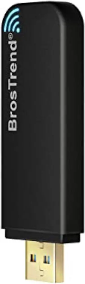 BrosTrend Linux USB WiFi Adapter 1200Mbps Supports Ubuntu, Mint, Kali, Debian, Kubuntu, Mate, Zorin, PureOS, Raspberry Pi 2+, Windows 11, USB3.0 Wireless Dual Band Wi-Fi 5GHz/867Mbps + 2.4GHz/300Mbps BrosTrend Linux USB WiFi Adapter 1200Mbps Supports Ubuntu, Mint, Kali, Debian, Kubuntu, Mate, Zorin, PureOS, Raspberry Pi 2+, Windows 11, USB3.0 Wireless Dual Band Wi-Fi 5GHz/867Mbps + 2.4GHz/300Mbps