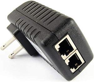 DSLRKIT Gigabit 48V 30watt PoE Injector Adapter Power Over Ethernet 802.3at af 1000Mbps