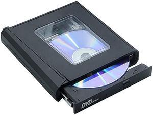 USB 3.0 &Type C DVD Drive, CD Burner Driver Drive-Free High-Speed Read-Write Recorder, External DVD-RW Player Writer Reader for Desktop PC Laptop (Black)