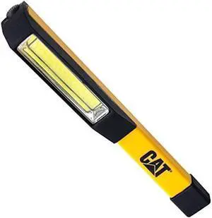 CAT CT1000 Pocket COB LED Flood Beam Pocket Work Light, Black/Yellow