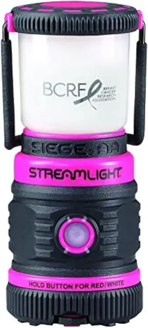 Streamlight 44944 Siege 200 Lumen Ultra-Compact Work Lantern (Pink, 3xAA Battery) Streamlight 44944 Siege 200 Lumen Ultra-Compact Work Lantern (Pink, 3xAA Battery)