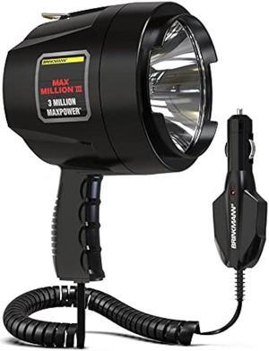 800-2301-0 Max Million III with 12V DC Charger Halogen Bulb Spotlight
