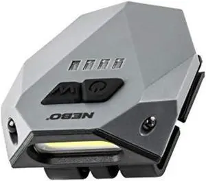 NEBO Einstein Cap Light | Rechargeable 50 Lumen Cap Light 18 Hours of Operation Between Charges