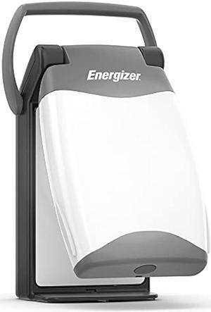 Energizer Weatheready Folding LED Portable Lantern, Battery Powered Lantern, Water Resistant Camping Lantern and Emergency Light, Pack of 1, Black
