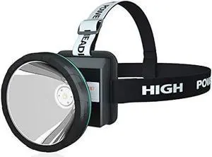 ODEAR Bright Headlamp Rechargeable LED Torch for Mining,Camping, Hiking, Fishing