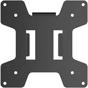 WALI Mounting Plate 75 by 75 mm to 100 by 100 mm for WALI Monitor Mounting System, 1 Pack, Black