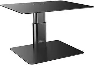 Nillkin Monitor Stand Riser for Desk, Adjustable Height Computer Monitor Stand, Ergonomic Aluminum Computer Desk Holder for iMac,MacBook, Dell, HP, Lenovo and Other Screen Display, Black